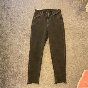 AE mom jeans size 00